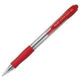 Pilot Super Grip Ballpoint Pen Medium - Red