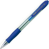 Pilot Super Grip Ballpoint Pen Medium - Blue