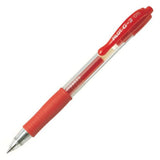 Pilot G2 Retractable Gel Ink Pen Fine 0.5mm - Red