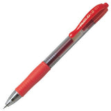 Pilot G2 Retractable Gel Ink Pen Fine 0.7mm - Red