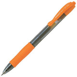 Pilot G2 Retractable Gel Ink Pen Fine 0.7mm - Orange