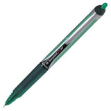 Pilot V5 Hi-Tecpoint Retractable FINE Rollerball Pen - Green Ink