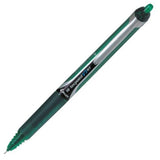 Pilot V7 Hi-Tecpoint Retractable Medium Rollerball Pen - Green Ink