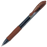 Pilot G2 Retractable Gel Ink Pen Fine 0.7mm - Caramel