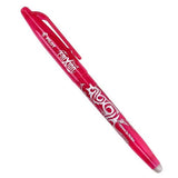 Pilot Frixion 0.7mm Erasable Rollerball Pen - Pink