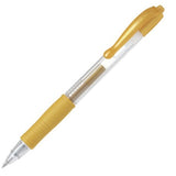 Pilot G2 Retractable Gel Ink Pen Fine 0.7mm - Metallic Gold