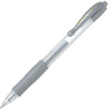 Pilot G2 Retractable Gel Ink Pen Fine 0.7mm - Metallic Silver