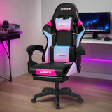 Deli E4949 Ganer Gaming Chair - Blue/Pink/Black