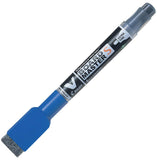 PILOT V Board Master Slim Extra Fine Whiteboard Marker with Eraser and Magnet - BLUE