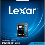 Lexar High-Performance 800x SDXC - 256GB