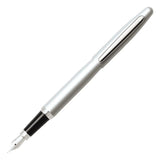 Sheaffer VFM Fountain Pen Strobe Silver Chrome Trim - E0940053