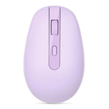 Rii RM700 Wireless Mouse  2.4G Silent Mouse with USB Nano Receiver - Purple