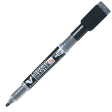 PILOT V Board Master Slim Extra Fine Whiteboard Marker with Eraser and Magnet - BLACK