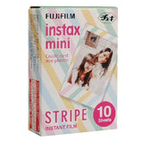 Fujifilm Instax Mini Film Mini Stripe Film Pack of 10