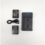 BESTON NP-FZ100 Dual Battery + Charger