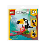 30688 LEGO® CREATOR 3in1 Tropical Toucan Recruitment Bag