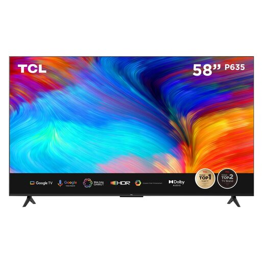 TCL 50P635 Google 4K LED TV – New World