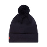 Red Bull Racing Essential Blue Bobble Knit Beanie