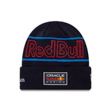 Red Bull Racing Neweara Mens MV Team Cuff Beanie - Night Sky