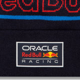 Red Bull Racing Neweara Mens MV Team Cuff Beanie - Night Sky