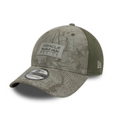 Red Bull Racing F1 New Era 39Thirty Corduroy Fitted Hat - Gray