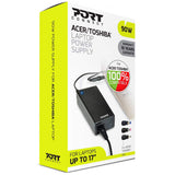 PORT Connect 90W Notebook Adapter Acer and Toshiba - 900007-ACTO