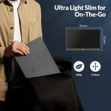 Rii RS100 Portable Monitor, 15.6 inch 1080P FHD IPS Display with Cover,