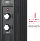 Defy DOH 1100 11 Fin Oil Heater - Black