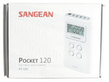 Sangean DT-120 AM / FM-Stereo Pocket Radio - Black