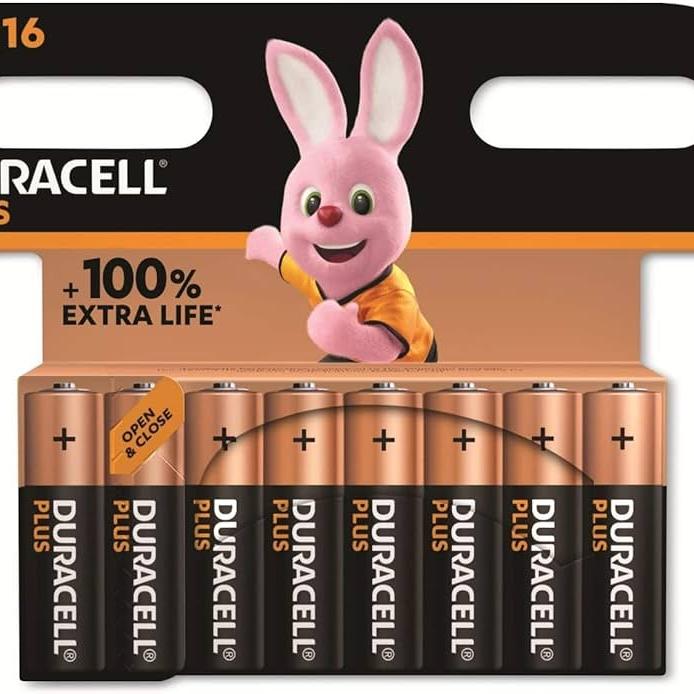 Duracell Mainline Plus AA 16Pack