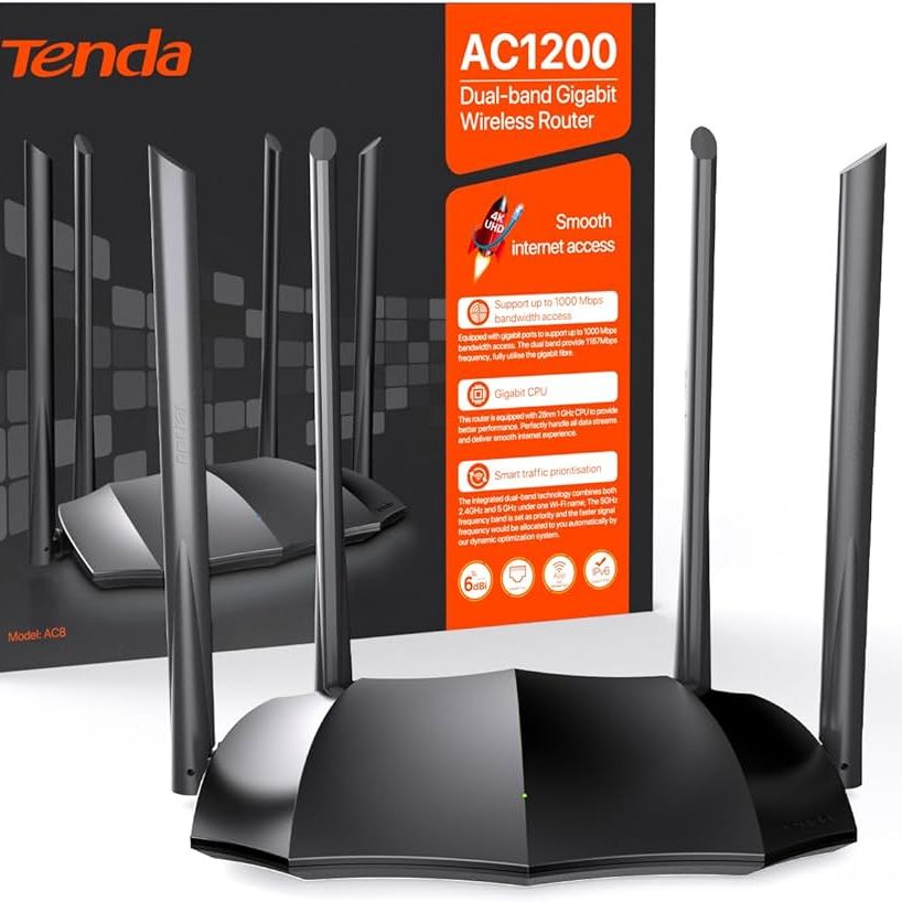 Tenda AC8 Wireless Router AC1200