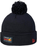 Red Bull Racing Essential Blue Bobble Knit Beanie