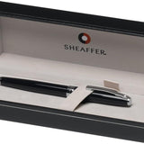 Sheaffer Sagaris Rollerball Pen Gloss Black Chrome Trim - E1947051