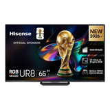 Hisense 65UR8S RGB Mini-LED TV - 65"