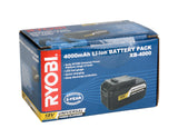 Ryobi Battery Pack 4000mAH 18 V XB-4000