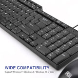 RII RK203 Wired Keyboard And Mouse Combo