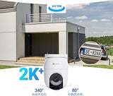 EZVIZ  CS-CB8C/SP Solar Powerd 2K+ Battery Camera 4MP
