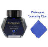 Waterman Fountain Pen Ink Bottle 50ml Blue - NS0110720