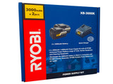 Ryobi XB-3000K 18V Batteries and Charger Kit (XB3000 X2, XPP2700)