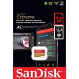 SanDisk Extreme Micro SD 512GB - 190Mb/s