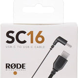 RODE USB-C To 90° USB-C Cable - SC16