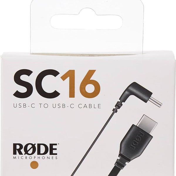 RODE USB-C To 90° USB-C Cable - SC16 – New World