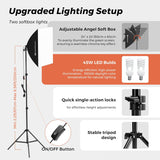 NearStream VK40 Professional Photography Lighting Kit