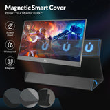 Rii RS100 Portable Monitor, 15.6 inch 1080P FHD IPS Display with Cover,