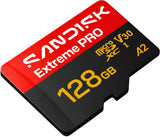 SanDisk Extreme Pro 128GB UHS microSDXC Memory Card (up to 250MB/s)