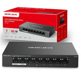 Mercusys MS108GP 8-Port Gigabit Desktop Switch with 7-Port PoE+