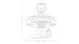 76345 LEGO® MARVEL Doctor Doom Bust
