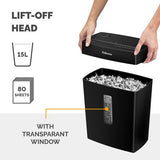 Fellowes Powershred P-42C Cross-Cut Shredder 5012501