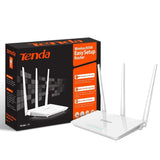 Tenda F3 Wi-Fi Wireless Router - Fast Ethernet White