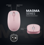 VolkanoX Magma Bluetooth Wireless Mouse Rose VKX-201-RS